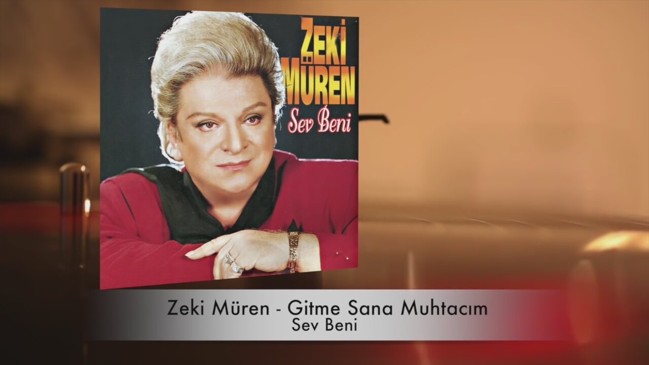 Zeki Müren - Gitme sana muhtacım