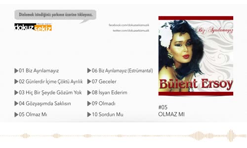 Bülent Ersoy  - Olmaz Mı 