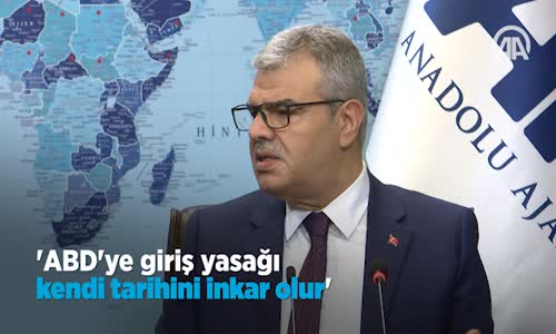 Başbakan Yardımcısı Kaynak 'Abd'ye Giriş Yasağı Kendi Tarihini İnkar Olur' 