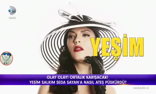 Yeşim Salkım Seda Sayan'a Meydan Okudu Ateş Püskürdü