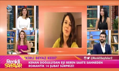 Kenan Doğulu'dan  Beren Saat'e Sevgililer Günü Sürprizi 