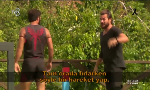 Turabi Oyun Öncesi Hakan'dan Taktik Aldı 73. Bölüm Survivor 2018