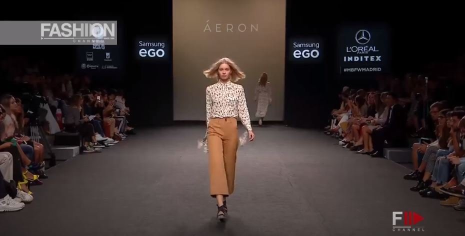 AERON, 2018 Bahar Yaz Madrid Moda Defilesi