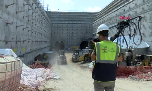 Kocaeli ve İstanbul’u birleştirecek metro hattında çalışmalar sürüyor 