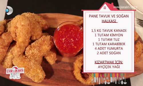 Evim Lokanta - Pane Tavuk ve Soğan Halkası