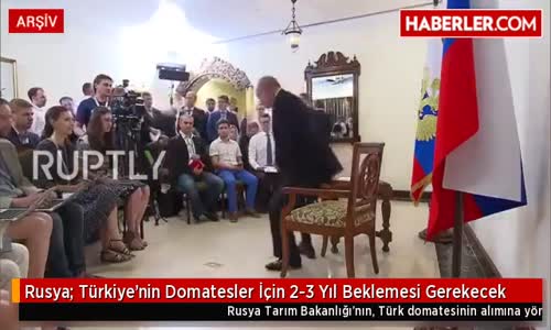 Rusya- Türkiye'nin Domatesler İçin 2-3 Yıl Beklemesi Gerekecek