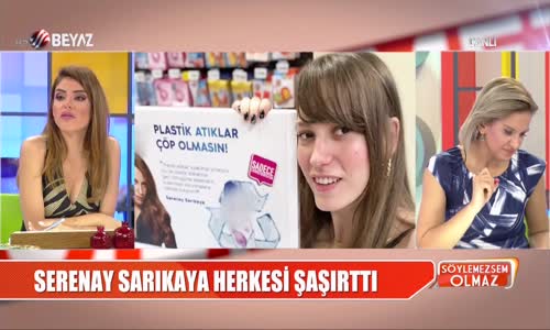 Serenay Sarıkaya'nın, Makyajsız Hali Beğenildi Mi