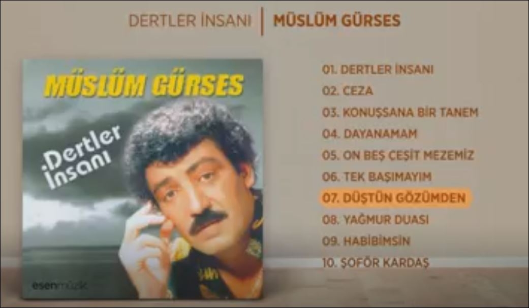 Düştün Gözümden Müslüm Gürses