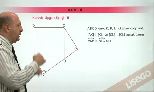 EBA GEOMETRİ LİSE KARE-KAREDE ÜÇGEN EŞLİĞİ 2