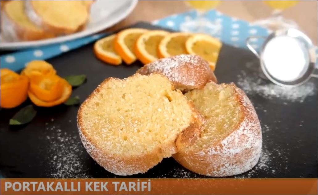 Yumuşacık Portakallı Kek Tarifi