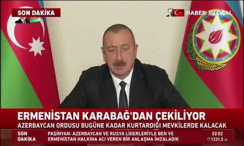 Tarihi An! İlham Aliyev Ve Putin Canlı Yayında Anlaşmayı Böyle İmzaladı!