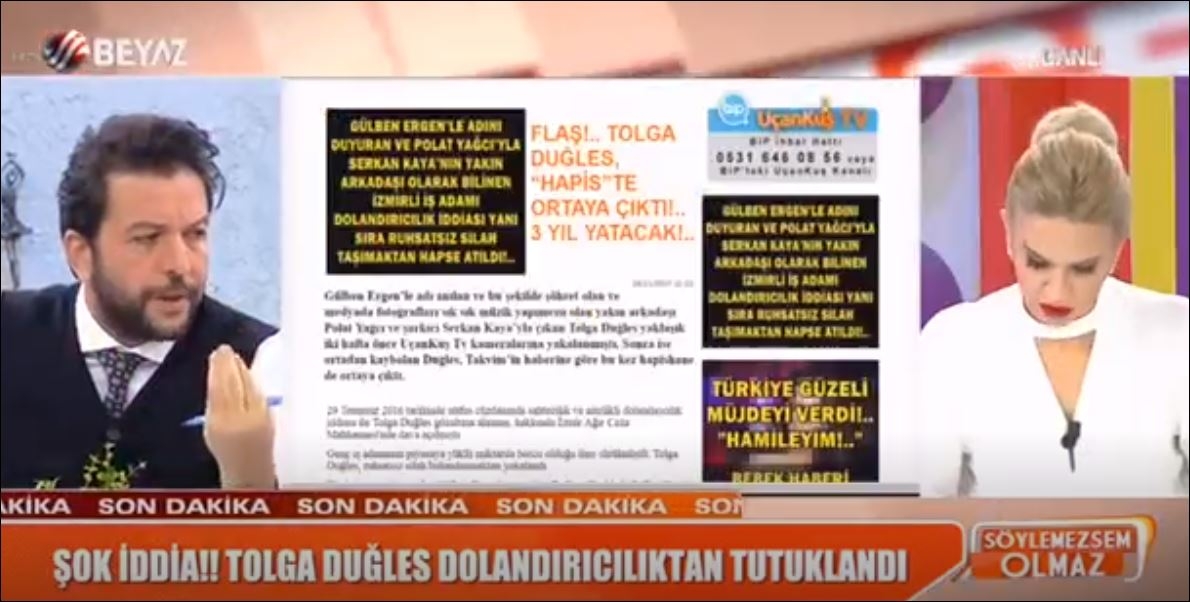 Şok İddia Tolga Duğles Tutuklandı