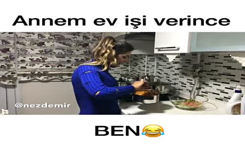 Annem Ev İşi Verince İzle