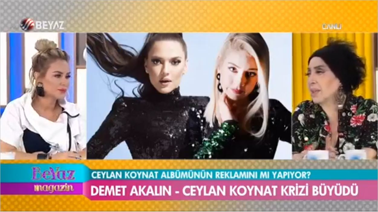 Ceylan Koynat'tan Demet Akalın'a Gönderme