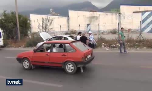 Seyir Halindeki Otomobilde Patlama