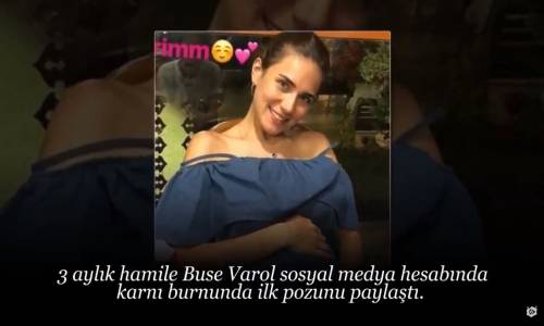 Alişan Eşi Buse Varol'dan Karnı Burnunda İlk Poz Bebeğin Cinsiyeti