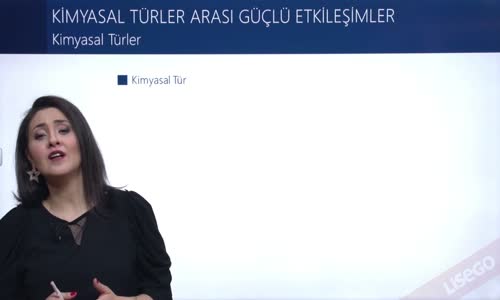 EBA KİMYA LİSE - KİMYASAL TÜRLER