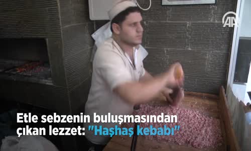 Etle sebzenin Buluşmasından Bıkan Lezzet Haşhaş kebabı