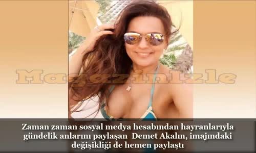 Demet Akalın İmaj Değiştirdi Sarışın Oldu