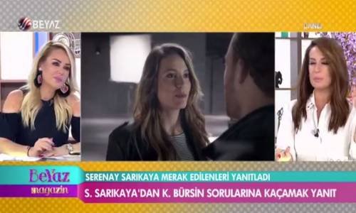 Serenay Sarıkaya'dan Kafa Karıştıran Kerem Bursin Yanıtı