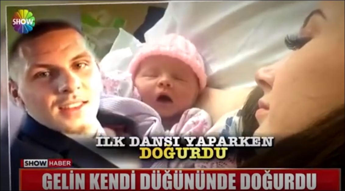 Kendi Düğününde Doğuran Gelin