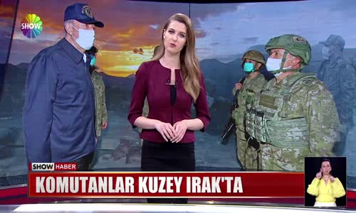 Komutanlar Kuzey Irak'ta