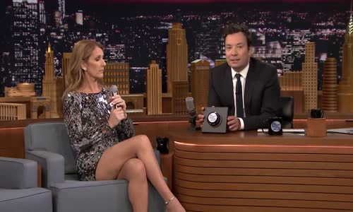 Jimmy Fallon Show'da Celine Dion'dan Taklitler