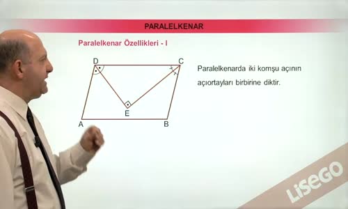 EBA GEOMETRİ LİSE  PARALELKENAR-PARALELKENAR ÖZELLİKLERİ 1