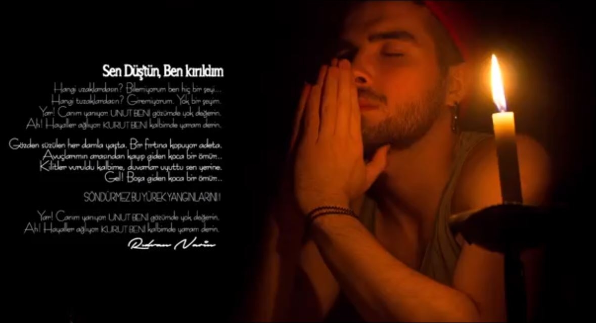 Rıdvan Narin - Sen Düştün Ben Kırıldım 