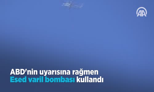 Abd'nin Uyarısına Rağmen Esed Varil Bombası Kullandı