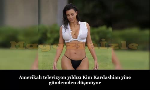 Kim Kardashian Mert Alaş'a Çırılçıplak Poz Verdi