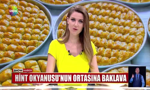 7 bin km uzaktan baklava siparişi