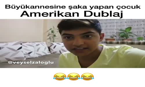 Annesine Şaka Yapan Çocuk-Amerikan Dublaj