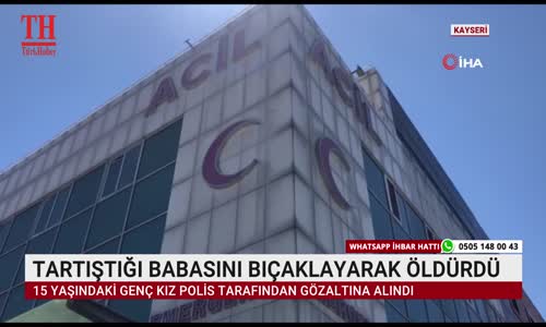 TARTIŞTIĞI BABASINI BIÇAKLAYARAK ÖLDÜRDÜ