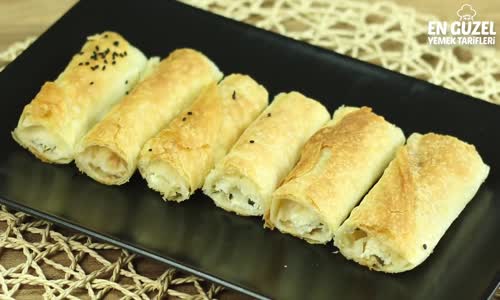 Hazır Yufkadan Peynirli Çıtır Börek Tarifi Börek Tarifleri