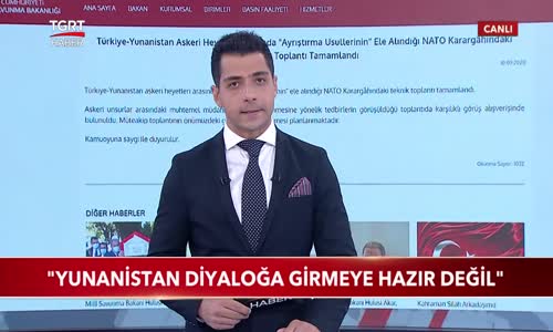 Bakan Çavuşoğlu- -Yunanistan Diyaloğa Girmeye Hazır Değil- 