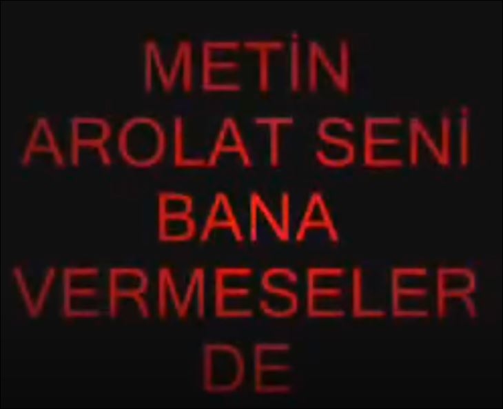 Metin Arolat Seni Bana Vermeseler De