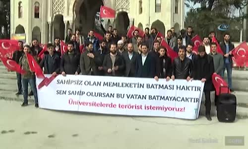 Üniversite Öğrencilerinden Teröre Karşı Ortak Basın Açıklaması