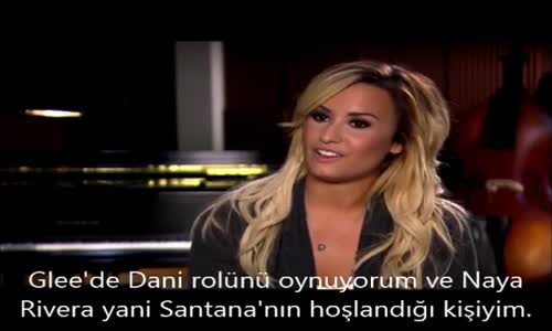 Demi Lovato Glee Hakkında Konuşuyor! (Türkçe Altyazılı)