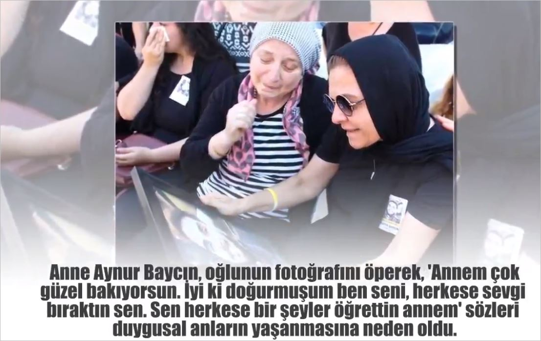 Sözlüsünün Ve Annesinin Alper Baycın'a Vedası Yürekleri Dağladı