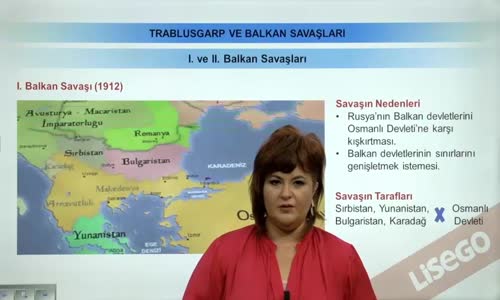 EBA T.C. İNKILAP TARİHİ VE ATATÜRKÇÜLÜK  LİSE - TRABLUSGARB VE BALKAN SAVAŞI - I. VE II. BALKAN SAVAŞLARI