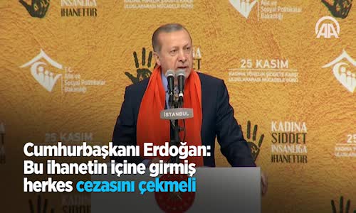 Cumhurbaşkanı Erdoğan Bu İhanetin İçine Girmiş Herkes Cezasını Çekmeli 