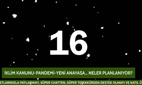 İKLİM KANUNU-PLANDEMİ-YENİ ANAYASA.NELER PLANLANIYOR