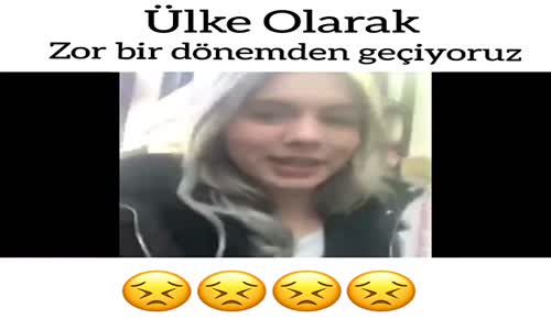 Ülke Olarak Çok Zor Dönemden Geçiyoruz