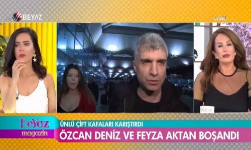 Özcan Deniz İle Feyza Aktan Boşandı