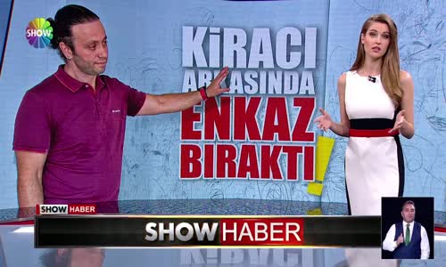 Kiracı arkasında enkaz bıraktı!