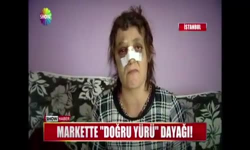 Markette Düzgün Yürü- Dayağı