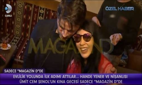 Hande Yener Ve Ümit Cem Şenol'un Gaziantep'teki Kına Gecesi Magazin D 3 Nisan 2018