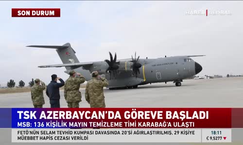 Türk Silahlı Kuvvetleri Azerbaycan'da Göreve Başladı 