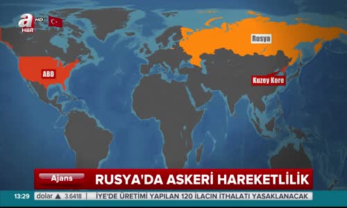 Rusya'da Askeri Hareketlilik